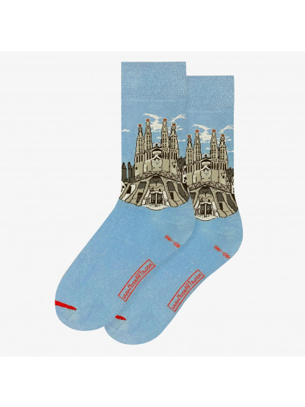 Zeķes Antoni Gaud? - Sagrada Familia, izm. 40-46, zilas