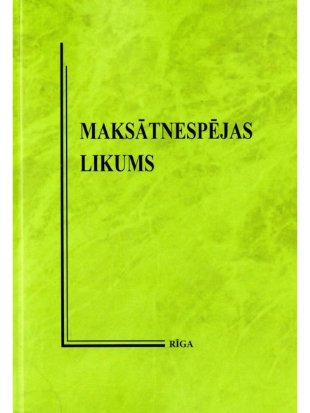 Maksātnespējas likums 2017  Maksātnespējas likums 2017