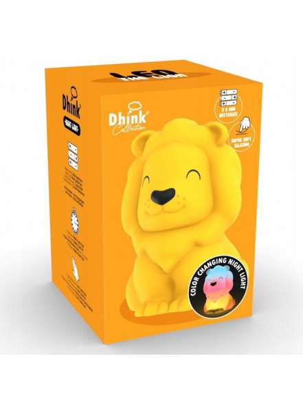 Nakts lampa Lion (baterijas)