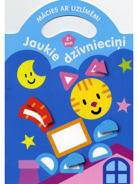 Jaukie dzīvnieciņi 2+ Mācies ar uzlīmēm! Jaukie dzīvnieciņi 2+ Mācies ar uzlīmēm!