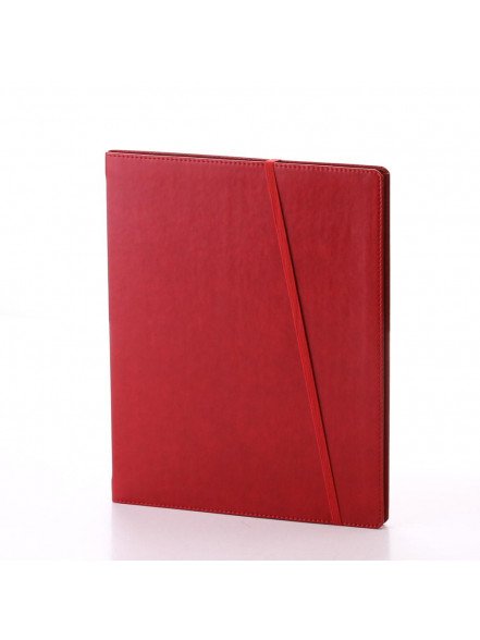 K/2026 Dienasgrāmata ADVOCATE TREND, mākslīgā āda, sarkans
