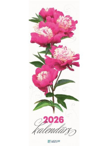 Kalendārs 2026. Garie ziedi