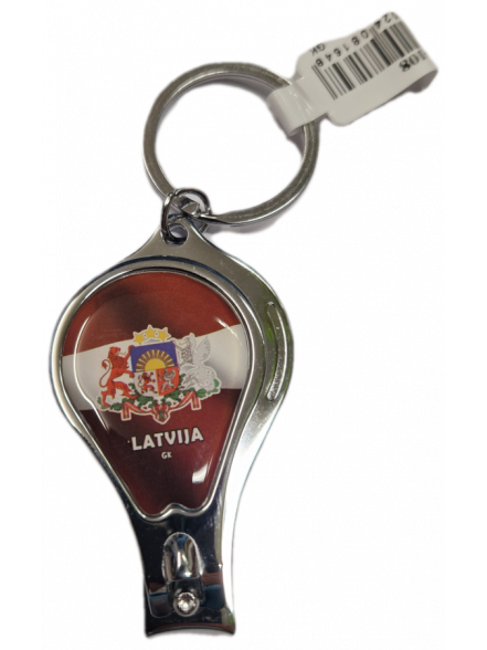 Atslēgu piekariņs - pūdeļu attaisamais LATVIJA 600-108