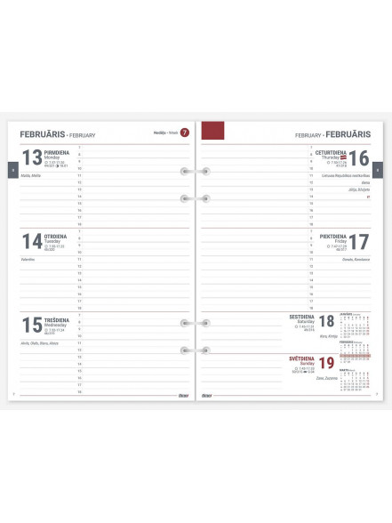 Satura bloks nedēļaii ELITE