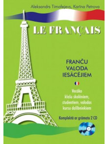 Franču valoda iesācējiem +2CD  Franču valoda iesācējiem +2CD