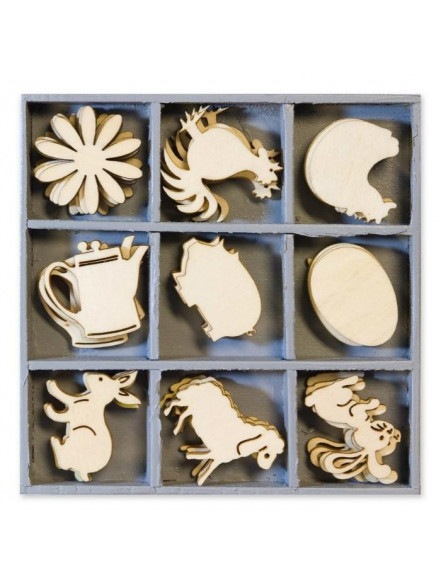 Koka ornamentu  komplekts Farm 45 gab.