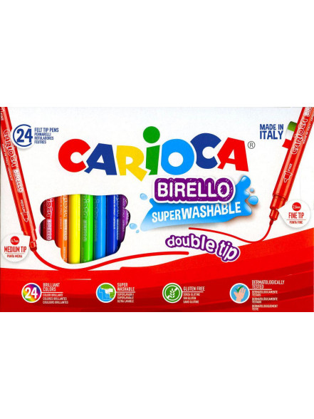 Flomasteri BIRELLO(24)divpus.CARIOCA