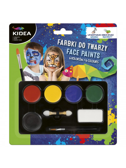 Sejas krāsas 6 krāsas, pamatkrāsas