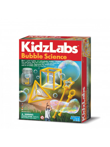 4M KidzLabs Ziepju burbuļu zinātne