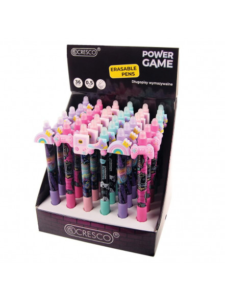 Dzēšama lodīšu pildspalva POWER GAME DPY36 E4500