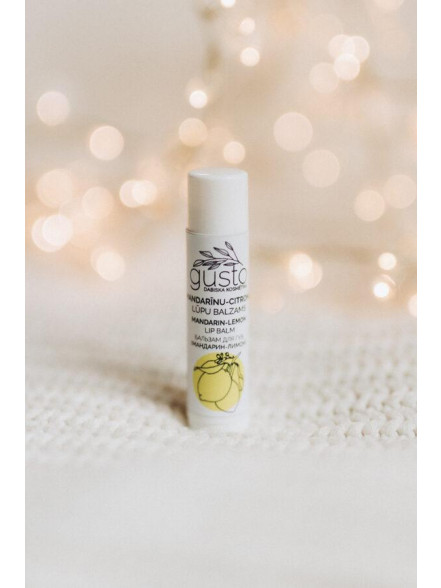Mandarīnu- citronu lūpu balzams 4,3g