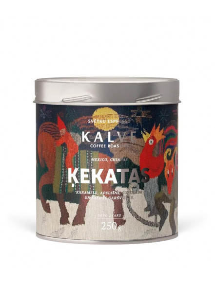 Ķekatas - bundža 250g - espresso kafijas pupiņas Ķekatas - bundža 250g - espresso kafijas pupiņas