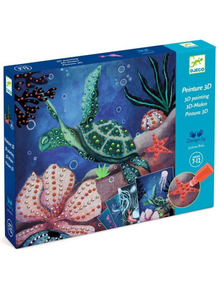 3D krāsošanas komplekts - Okeāna dzīles