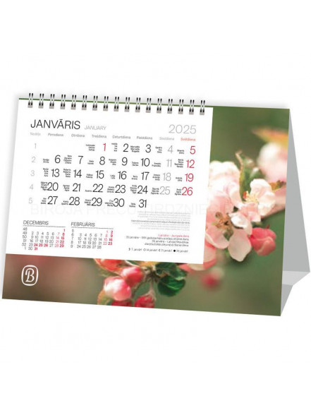 Galda kalendārs TENT pavasaris 2025
