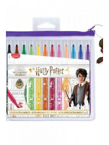 Flomasteri MAPED Harry Potter 3.6mm 12 krāsas