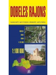 Dobeles rajons 1:100 000, Dobele, Auce, Bēne