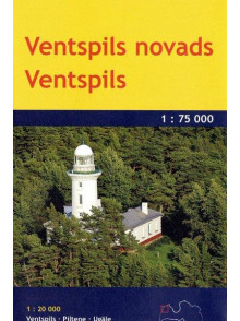  Ventspils novads. Ventspils 1:75 000