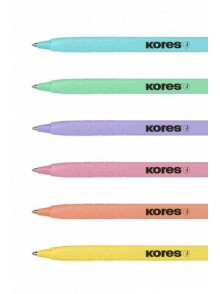 Pildsoalva lodīšu KORES K-PEN Pastel zila