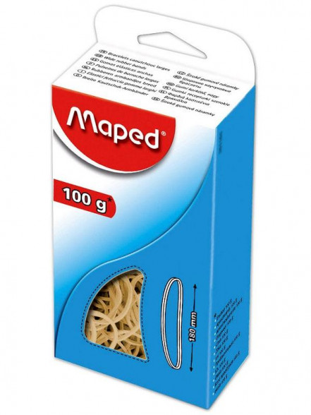 Naudas gumijas MAPED 180*1 5mm 100g     (351114)