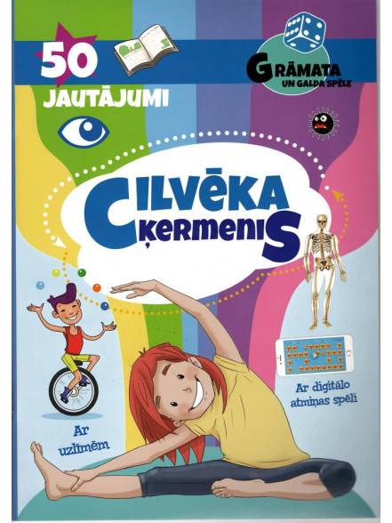 Cilvēka ķermenis. 50 jautājumi. Ar uzlimēm
