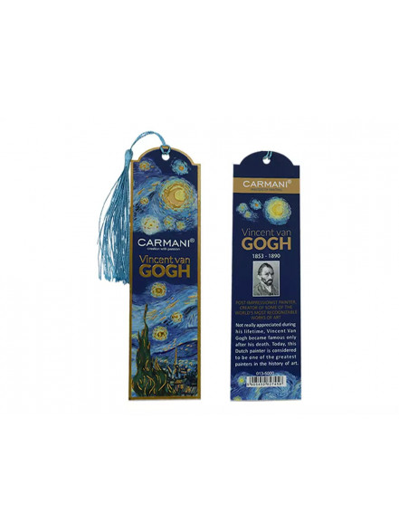 Grāmatzīme 5x18cm V.Gogh Zv.nakts 013-5000
