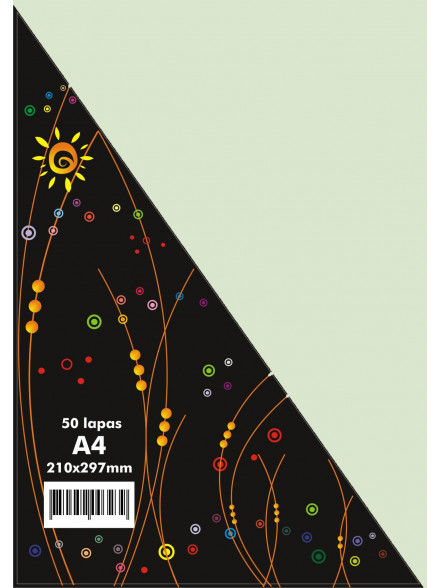 Papīrs krās. A4/50 g.zaļš 61