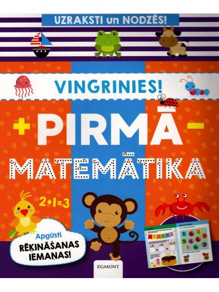 Vingrinies! Pirmā matemātika. Uzraksti un nodzēs!  Vingrinies! Pirmā matemātika. Uzraksti un nodzēs!