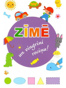 Zīmē un vingrini rociņu! Violets riņķis