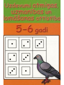 5-6 gadi. Uzdevumi atmiņas, uzmanības un domāšanas attīstībai