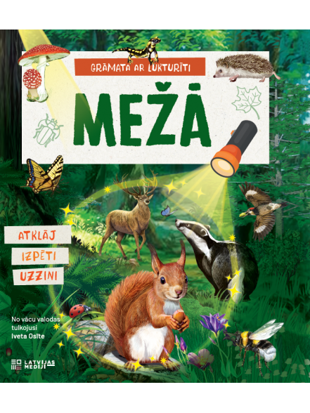 Mežā. Grāmata ar lukturīti