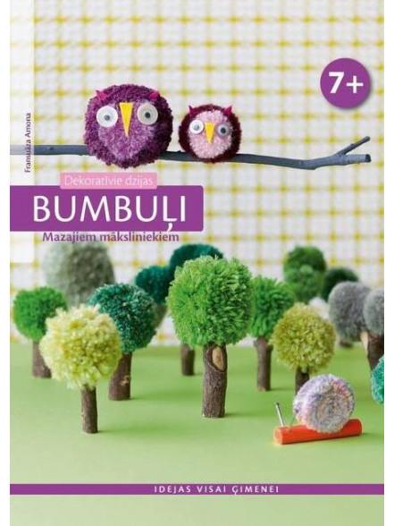 Dekoratīvie dzijas bumbuļi 