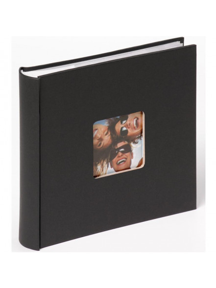 Fotoalbums WALTHER ME-110-B -200B 10x15 AR KABATIŅĀM MELNS FUN ALBUMS