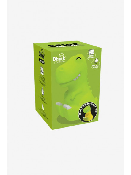 Nakts lampa Green dinosaur (baterijas)