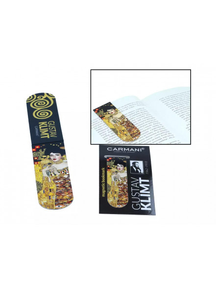 Magnētiskā grāmatzīme 30x100mm G.Klimt Adela 013-4002