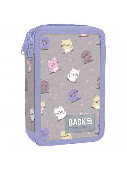 Penālis pildīts ar diviem rāvējslēdzējiem BackUP 8 DW02
