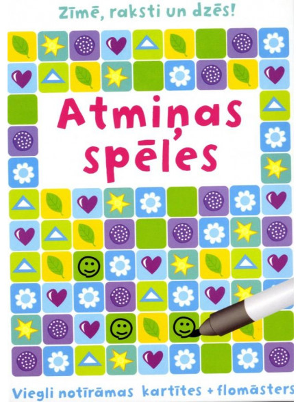 Atmiņas spēles. Zīmē, raksti un dzēs! Atmiņas spēles. Zīmē, raksti un dzēs!