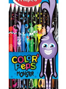 Zīmuļi Color'peps Monster 12kr.