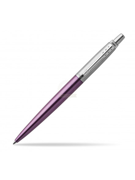 Pildspalva - Parker Jotter Victoria Violet Chrome Colour Trim