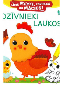 Līmē uzlīmes, izkrāso .. Dzīvnieki laukos