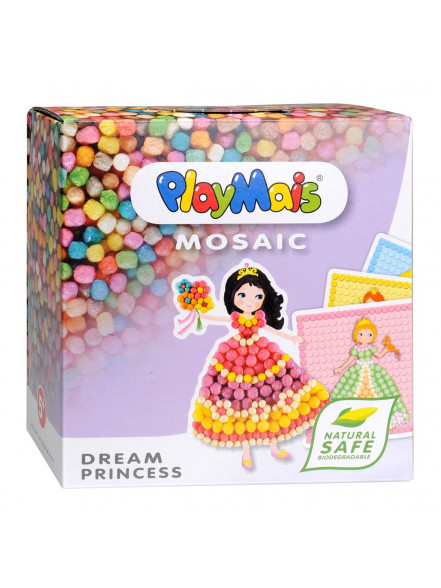 Radošais komplekts PlayMais Mosaic DREAM princese 5+