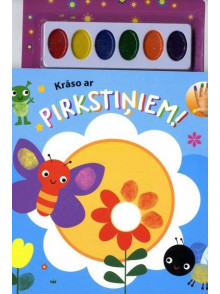 Krāso ar pirkstiņiem (zila)