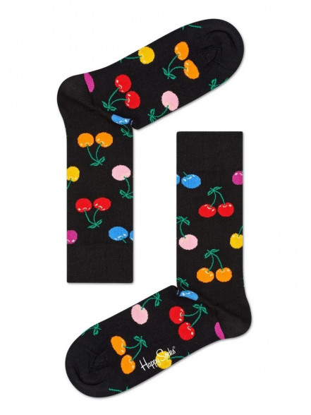 Zeķes Cherry Sock, izm. 36-40, melnas