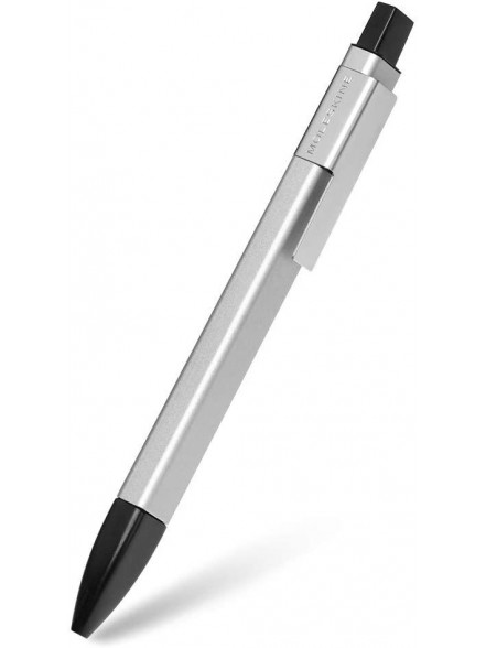 Lodīšu pildspalva Moleskine Classic PRO, 1.0mm, automātiska, titāna pelēks korpuss