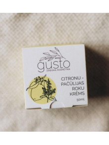 Citronu- pačūlijas roku krēms 50ml