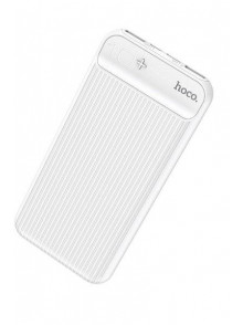 Hoco J52-WH Power Bank lādētājs 10000mAh balts