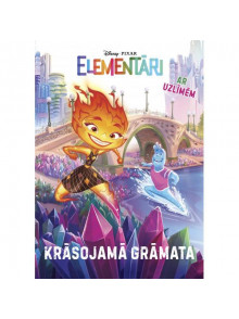 Elementāri. Krāsojamā grāmata. Ar uzlīmēm. Disney Pixar 