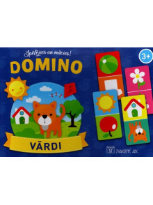 Domino. Vārdi. Spēlējies un mācies! (kastītē 28 kartītes un grāmatiņa)
