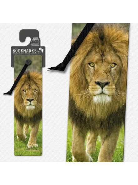 Grāmatzīme 3D - African Lion
