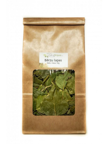 Bērzu lapas BIO, 30g