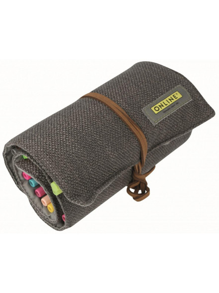 Kaligrāfijas komplekts Brush & Kaligrāfijas komplekts Twin in Roll Pouch,